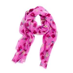 🔥3/$18🔥 EUC J. Crew Factory Floral Scarf